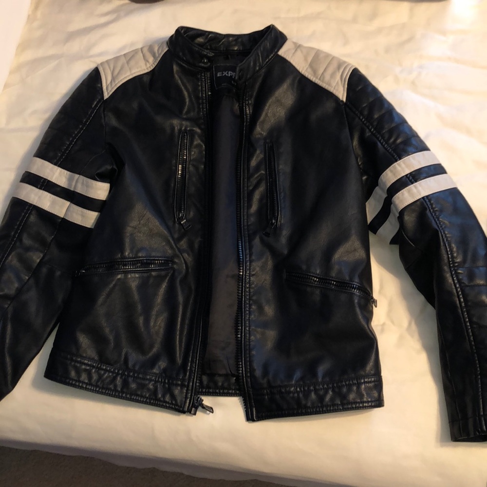 Express Feax Leather Jacket